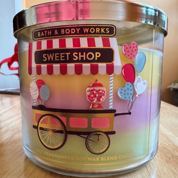 Bath & Body Works Other - Bath & Body Works Sweet Shop Rainbow Gradient Scented Candle